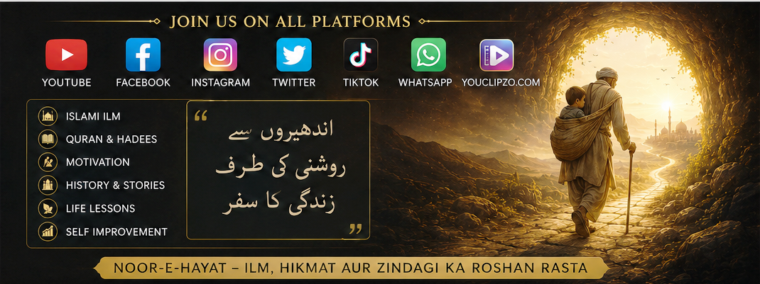 NOOR E HAYAT OFFICIAL channel banner